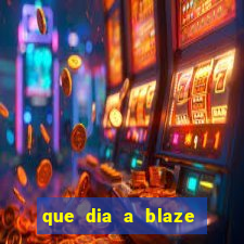 que dia a blaze paga o cashback